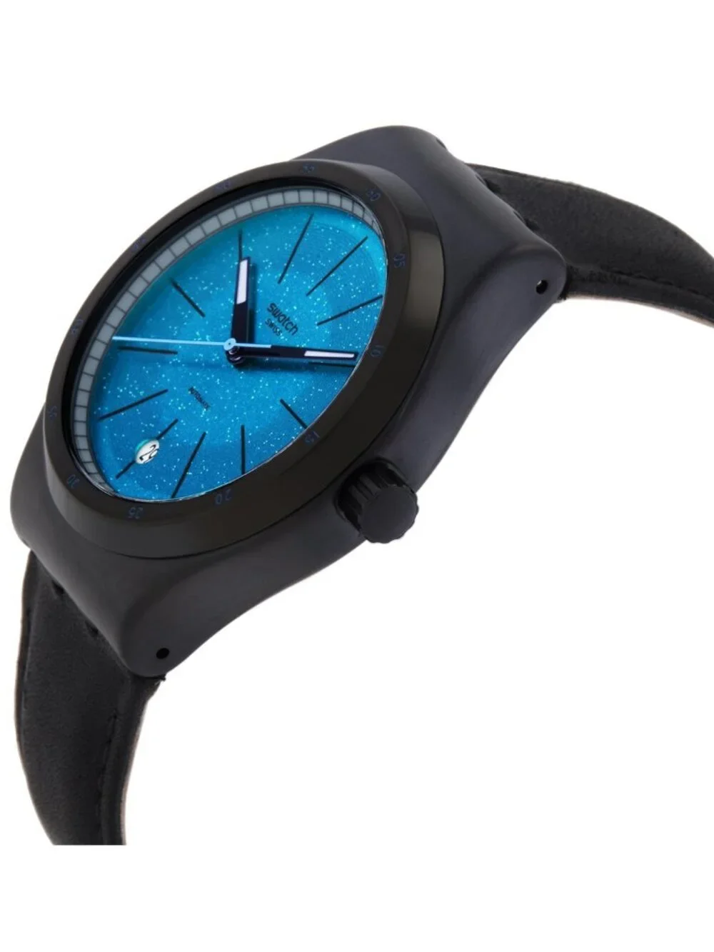 NWT Swatch Blackcloak Mechanism Automatic Unisex Watch